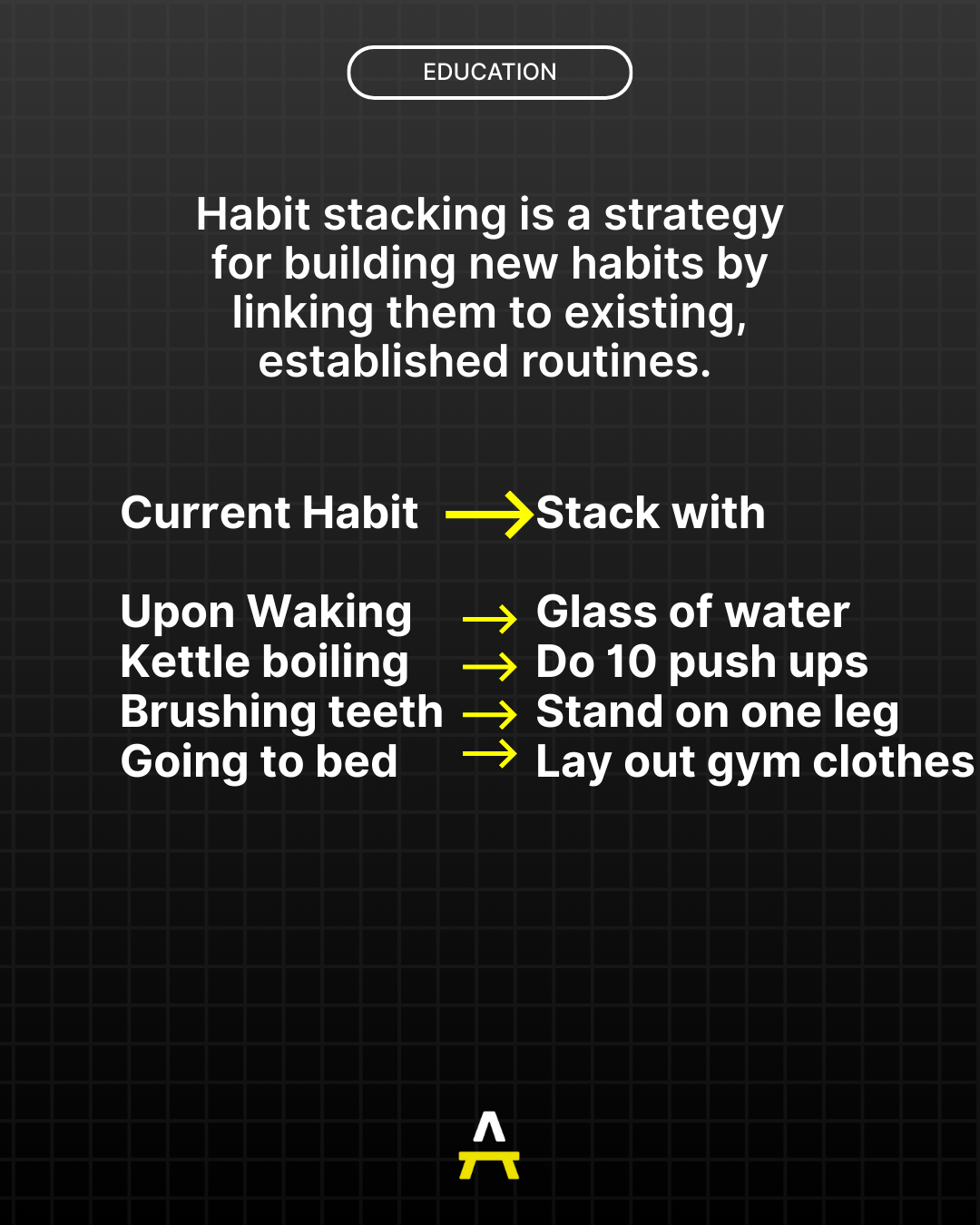 Habit Stacking - Build Healthy Habits
