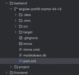 Backend Folder Structure