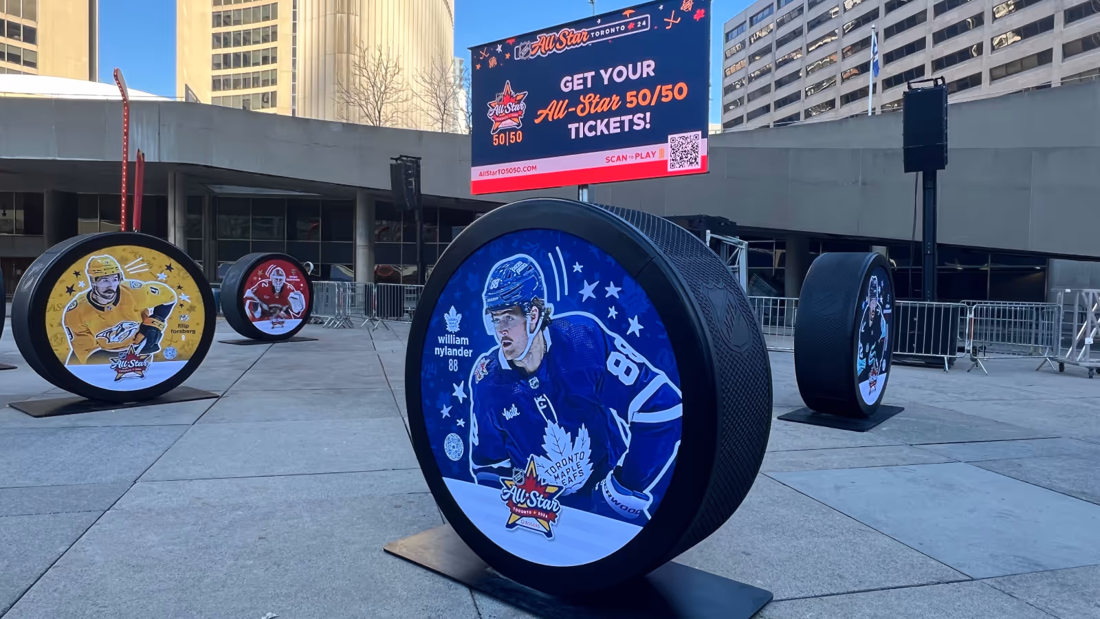 The WIT team took in NHL All-Star Weekend and played the WIT scavenger hunt in Toronto.
