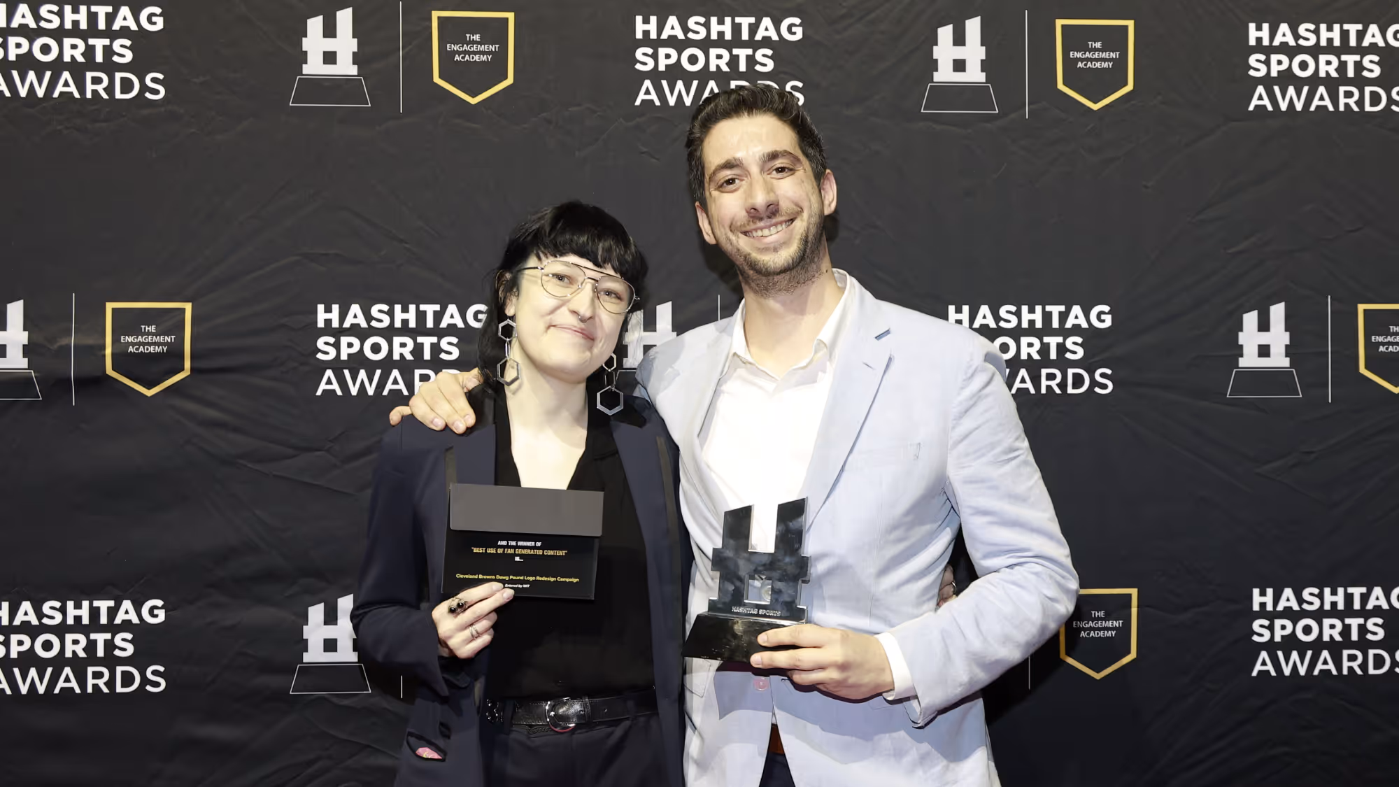 At the 2024 Hashtag Sports Awards banquet on Thursday night, WIT won the award for Best Use of Fan-Generated Content for the Cleveland Browns Dawg Pound Logo Redesign Campaign.