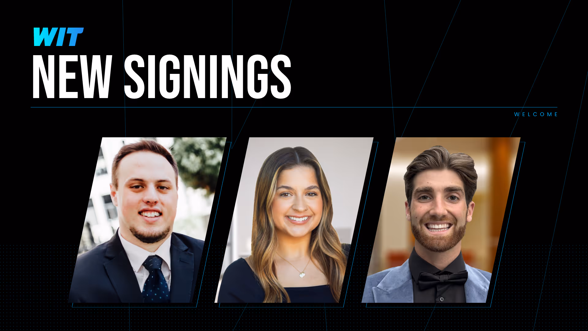 We’re delighted to welcome three new team members to WIT!