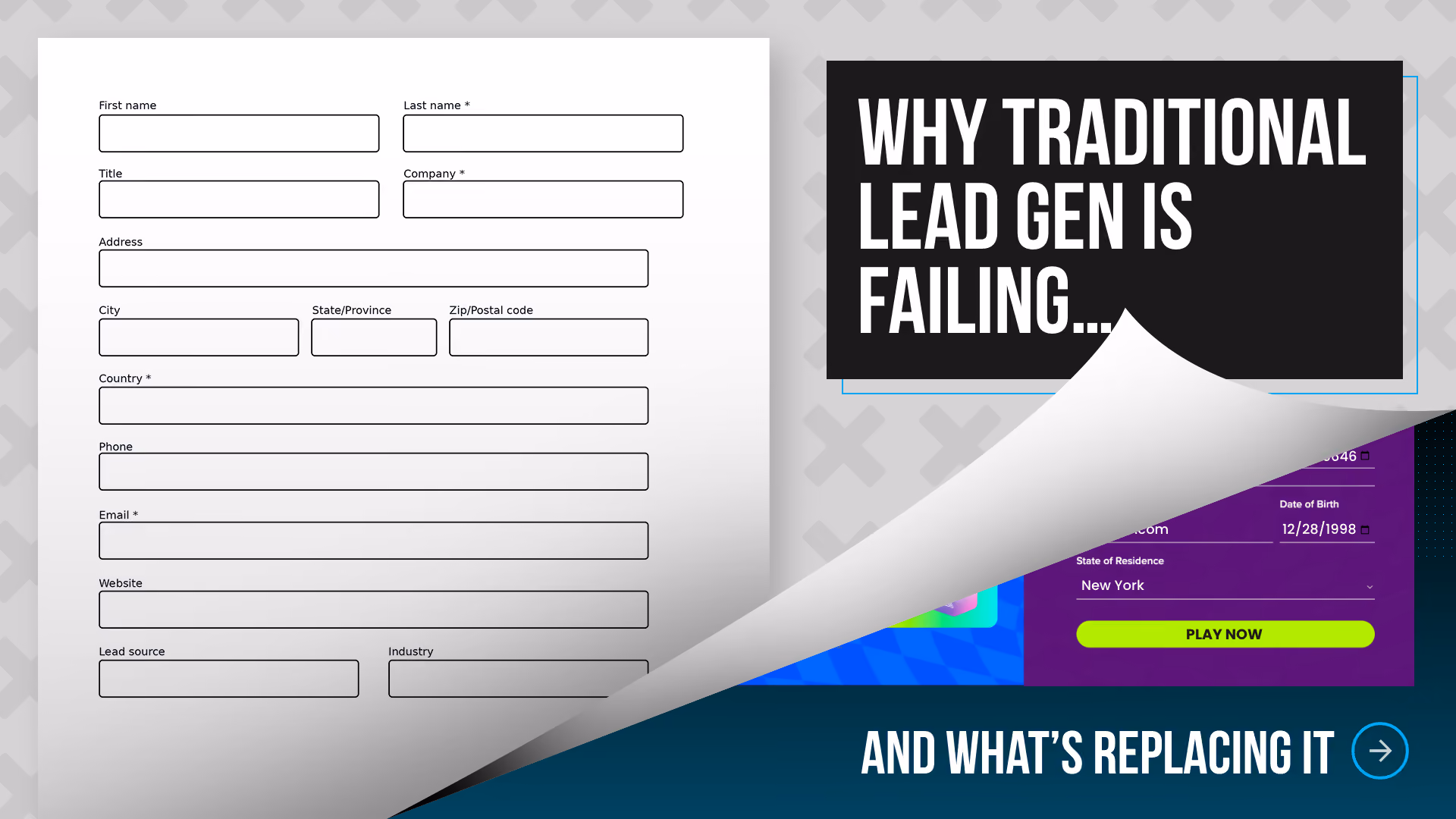 Forms. Gated PDFs. Static landing pages. For years, these were the backbone of digital lead generation. Build a page, gate a download, drive traffic, collect emails. Simple. In 2026, that system is now breaking.