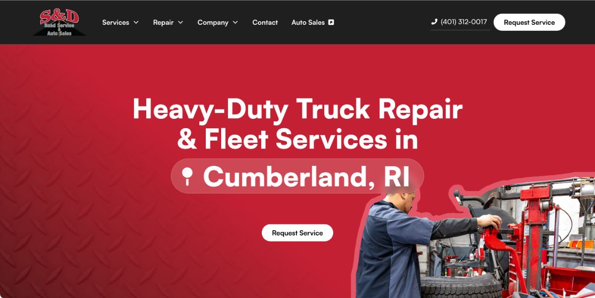 S&D Road Services logo