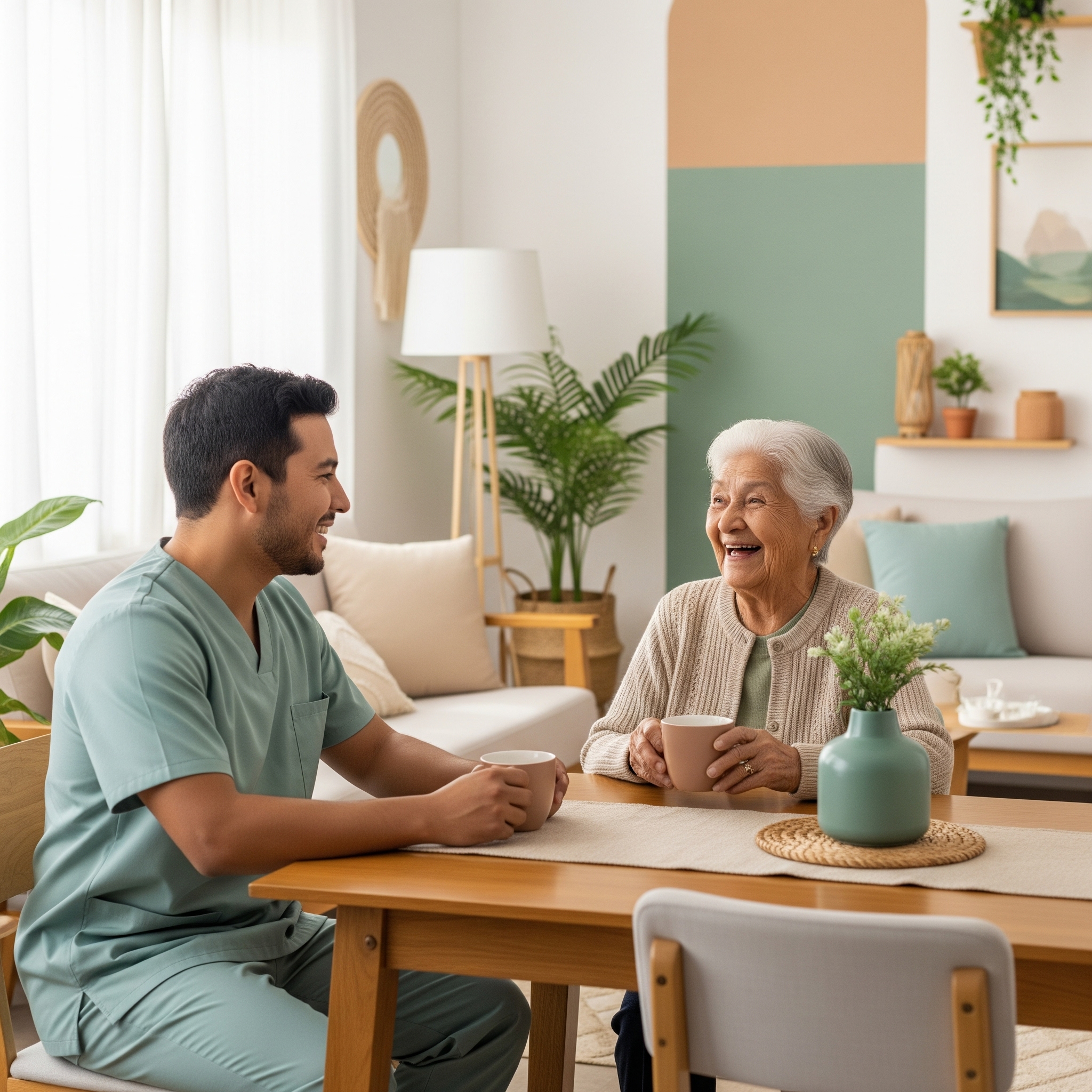cuidadores de adultos mayores