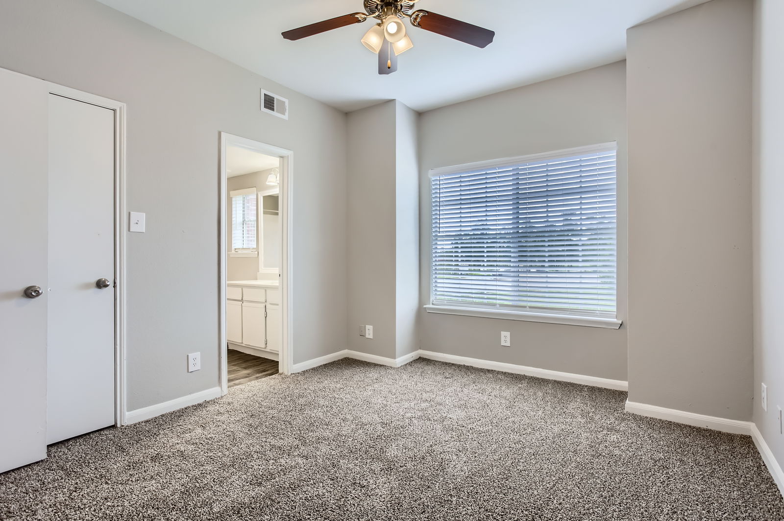 Bedroom to bathroom