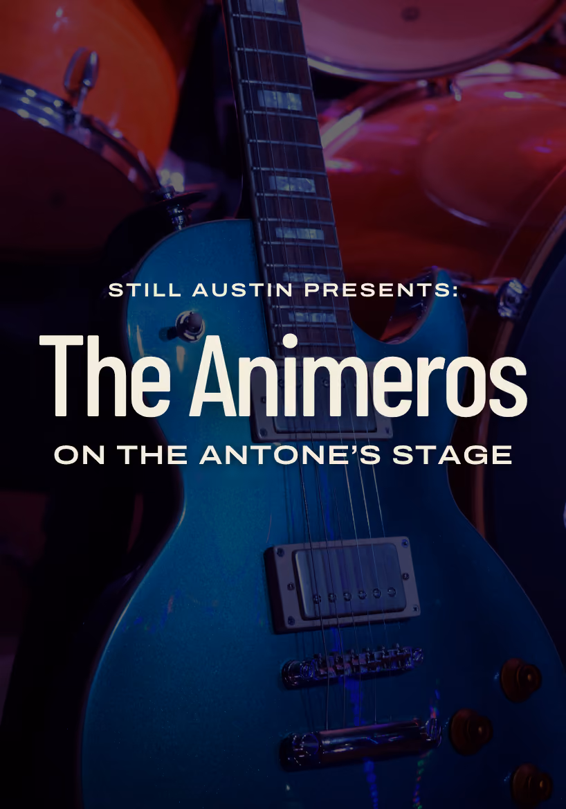 The Animeros on the Antone's Stage at Still Austin