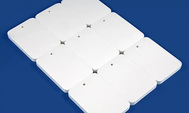 on demand printable laser swing tag on an a4 sheet