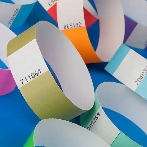 Wristbands manufactured by Bluepoint