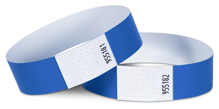 A sustainable eco-friendly wristband for security and entrance control at events