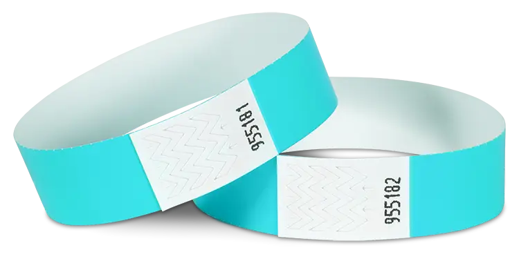 A sustainable eco-friendly wristband for security and entrance control at events