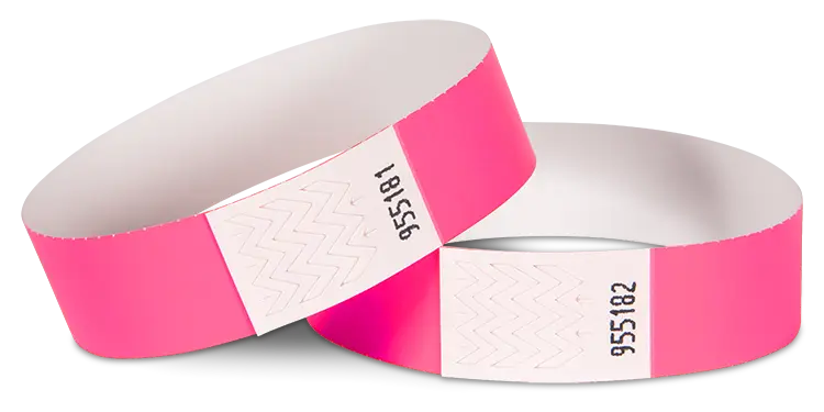 A sustainable eco-friendly wristband for security and entrance control at events