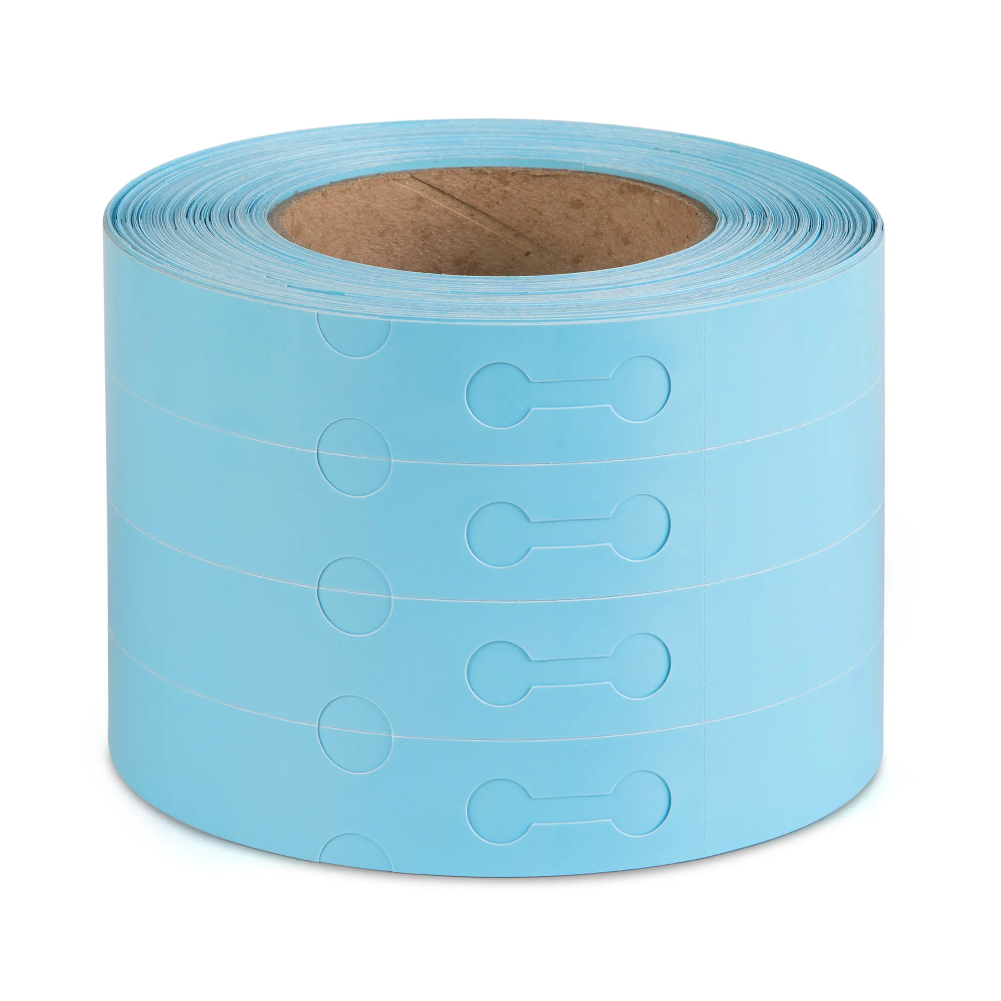 A loop lock self tie label