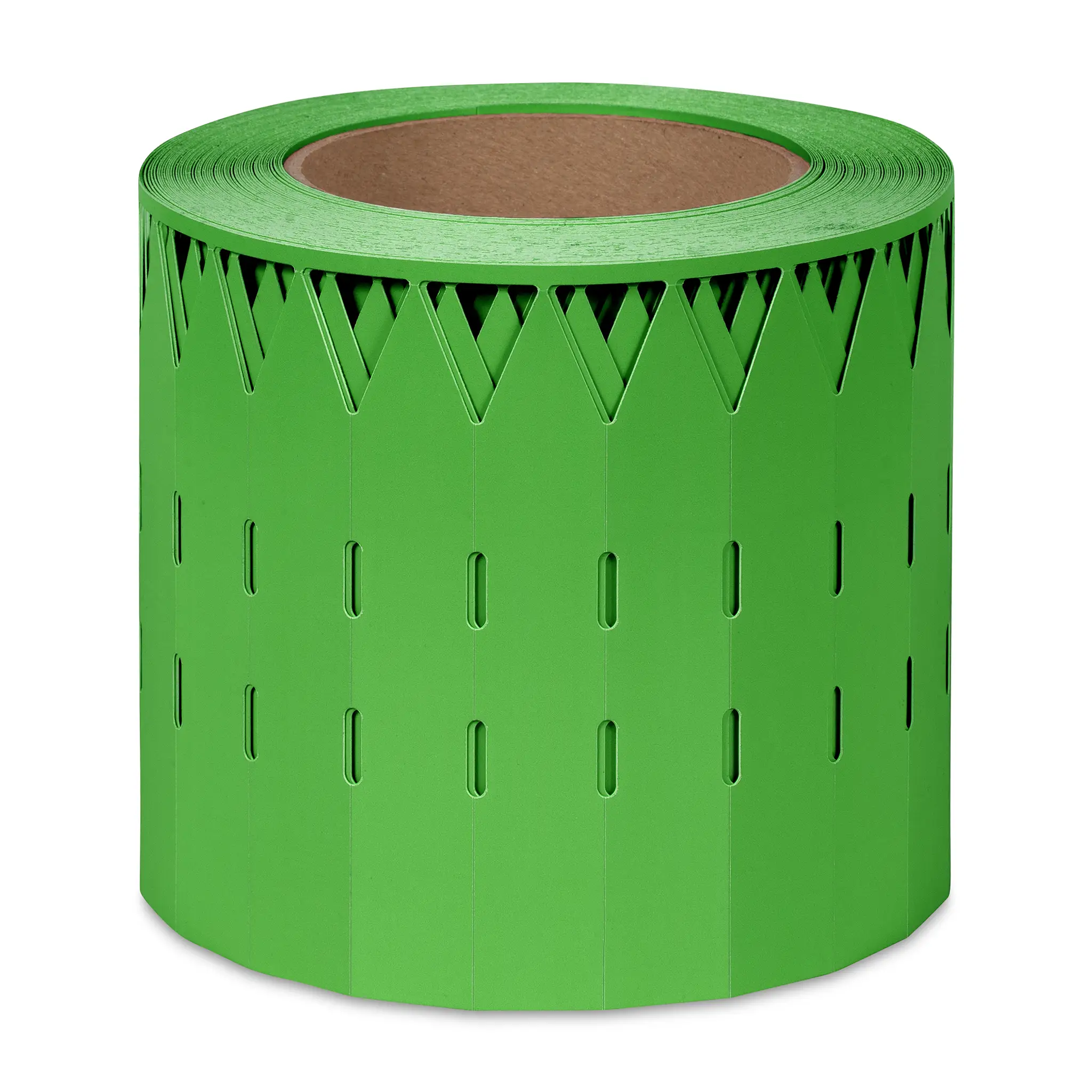 Thermal transfer printable stick in labels on a roll