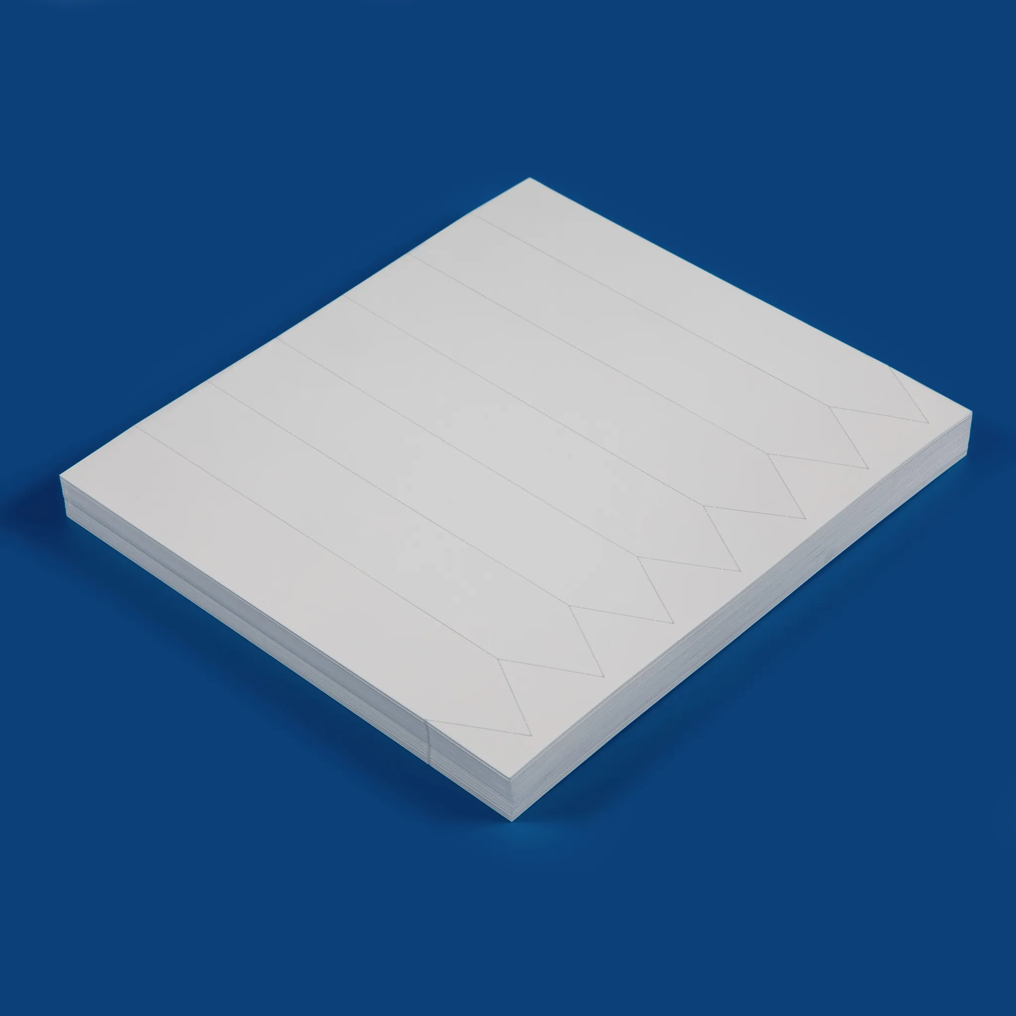 Laser printable sheeted stick in labels