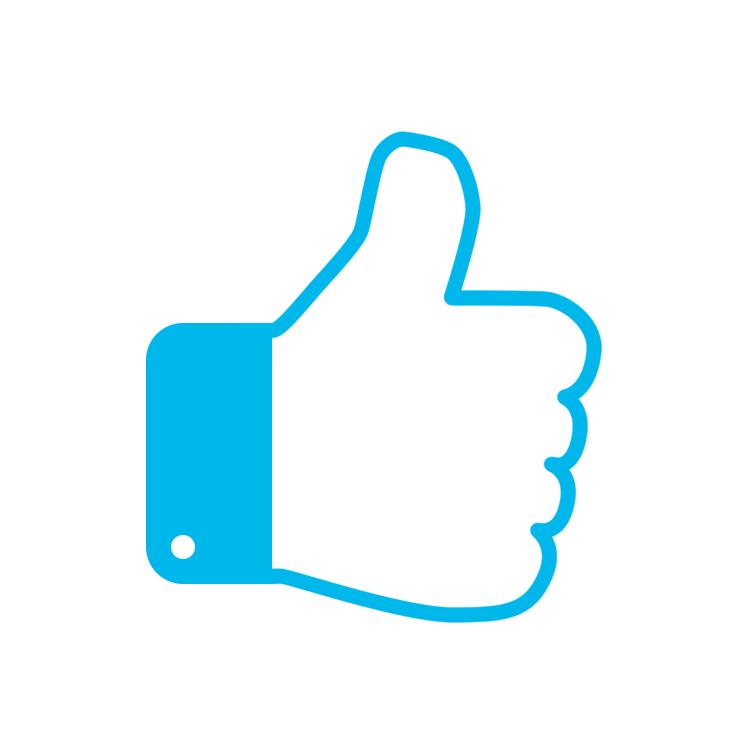 An icon depicting great customer service