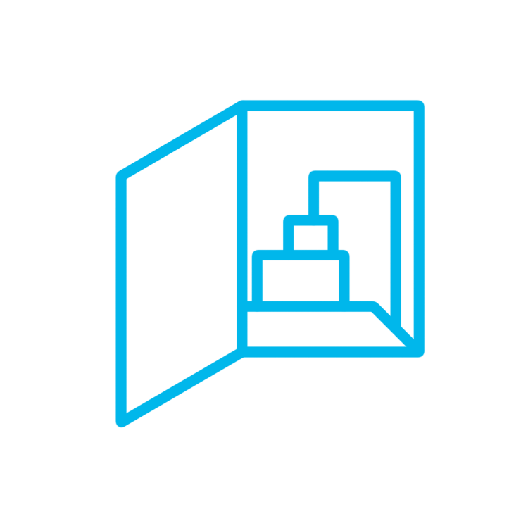 An icon depicting a samples pack of plant labels