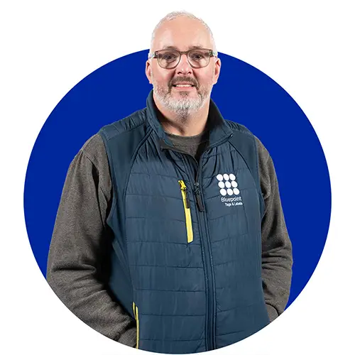 One of the Bluepoint factory production team