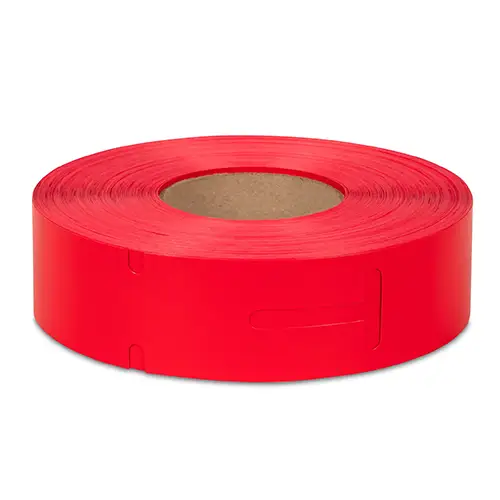 A loop lock self tie label