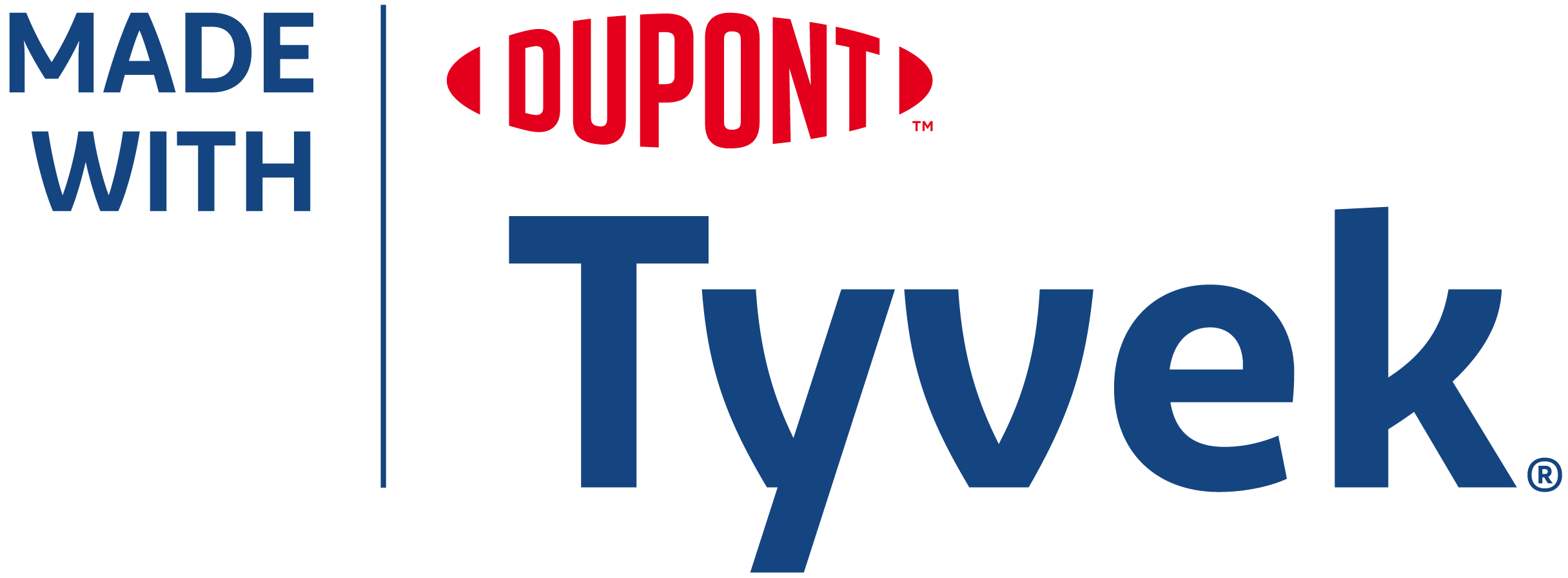 Tyvek logo for spun bonded HDPE wristbands