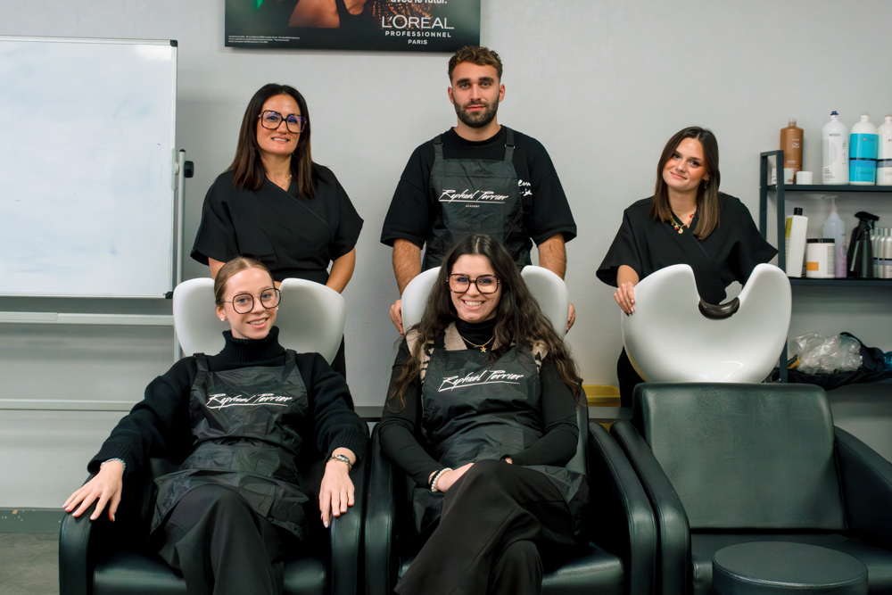 Entraînement coiffure