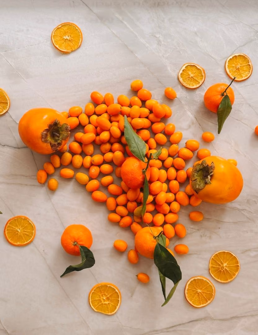 Fruits frais oranges