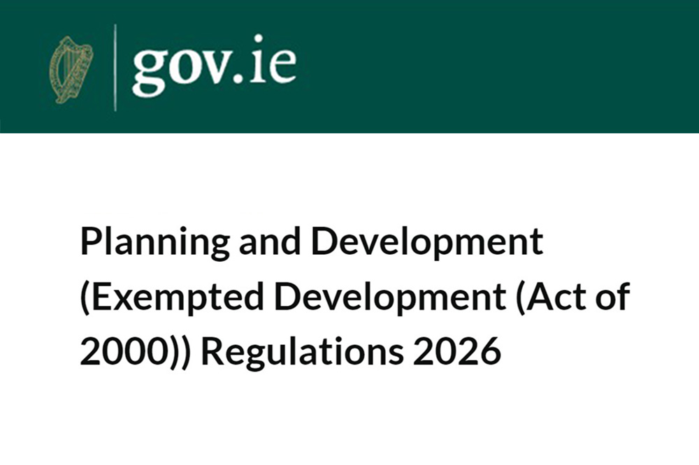 Planning and Development Regulations 2026