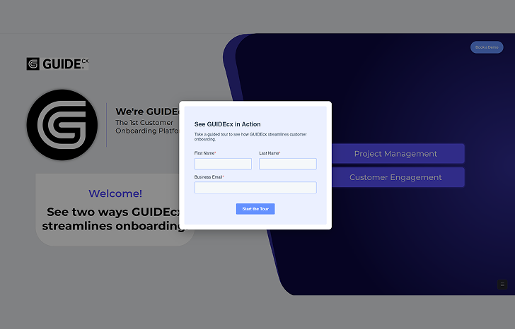 GUIDEcx:Tailored Demo Tours