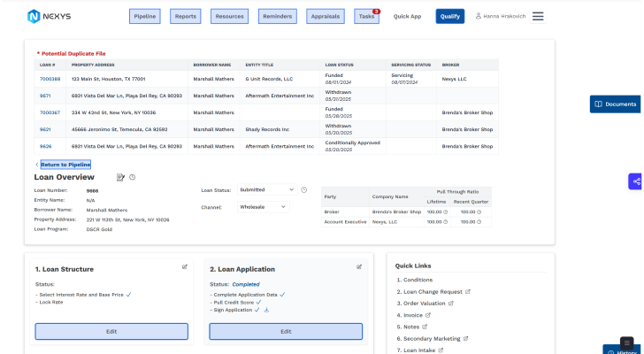 Nexys: Interactive and Sandbox Demos