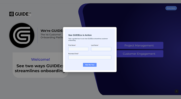 GUIDEcx:Tailored Demo Tours