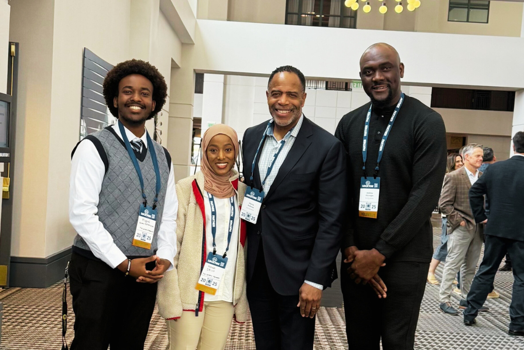 Lantern Network mentees and mentors at a career-development event