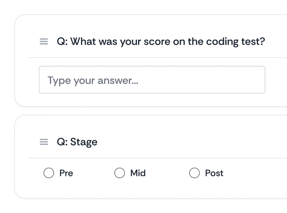 Sopact Sense: Update collection stages