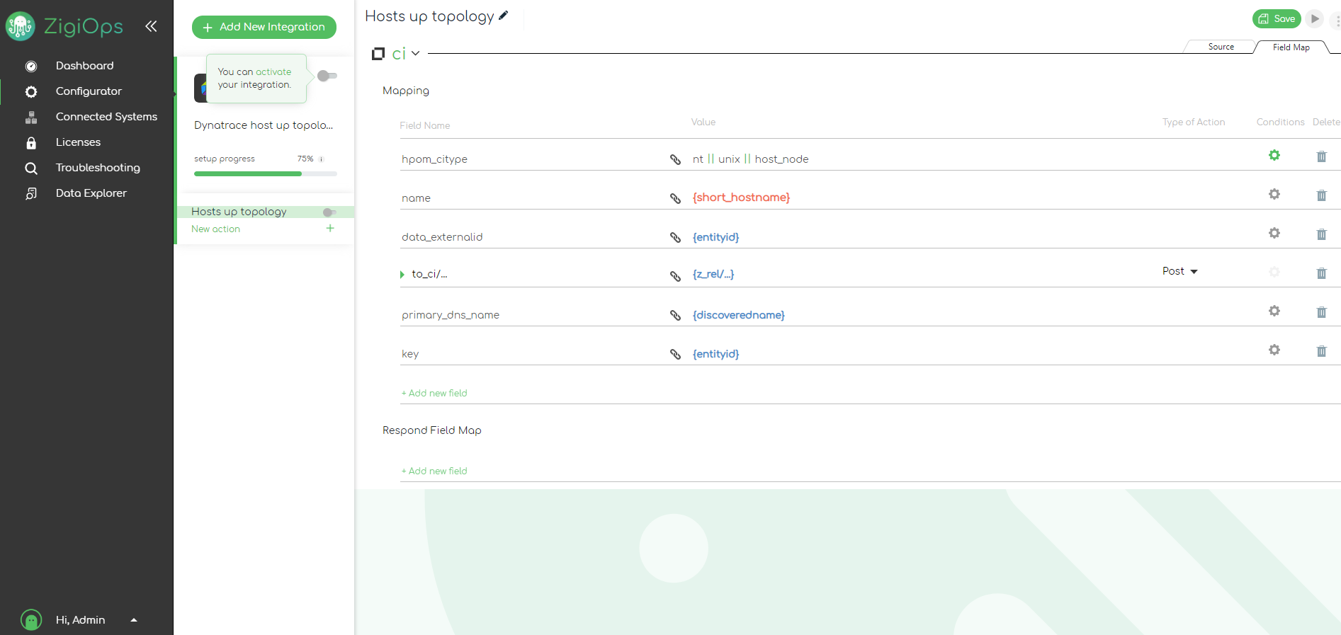 Screen-shot-of-ZigiOps-integration-platform-interface-showing-Dynatrace-host-up-topology-to-OBM-topology-mapping