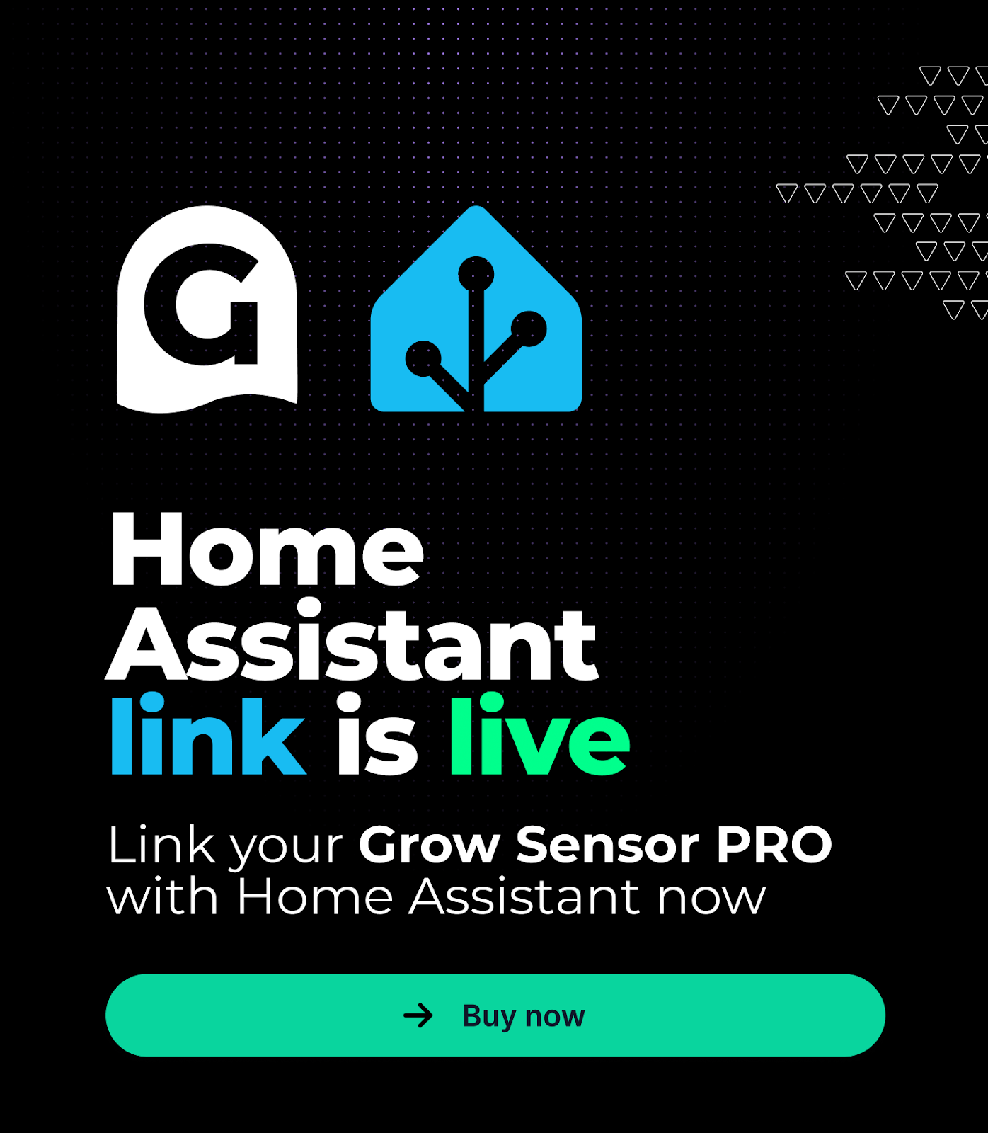 Home Assistant link is live banner