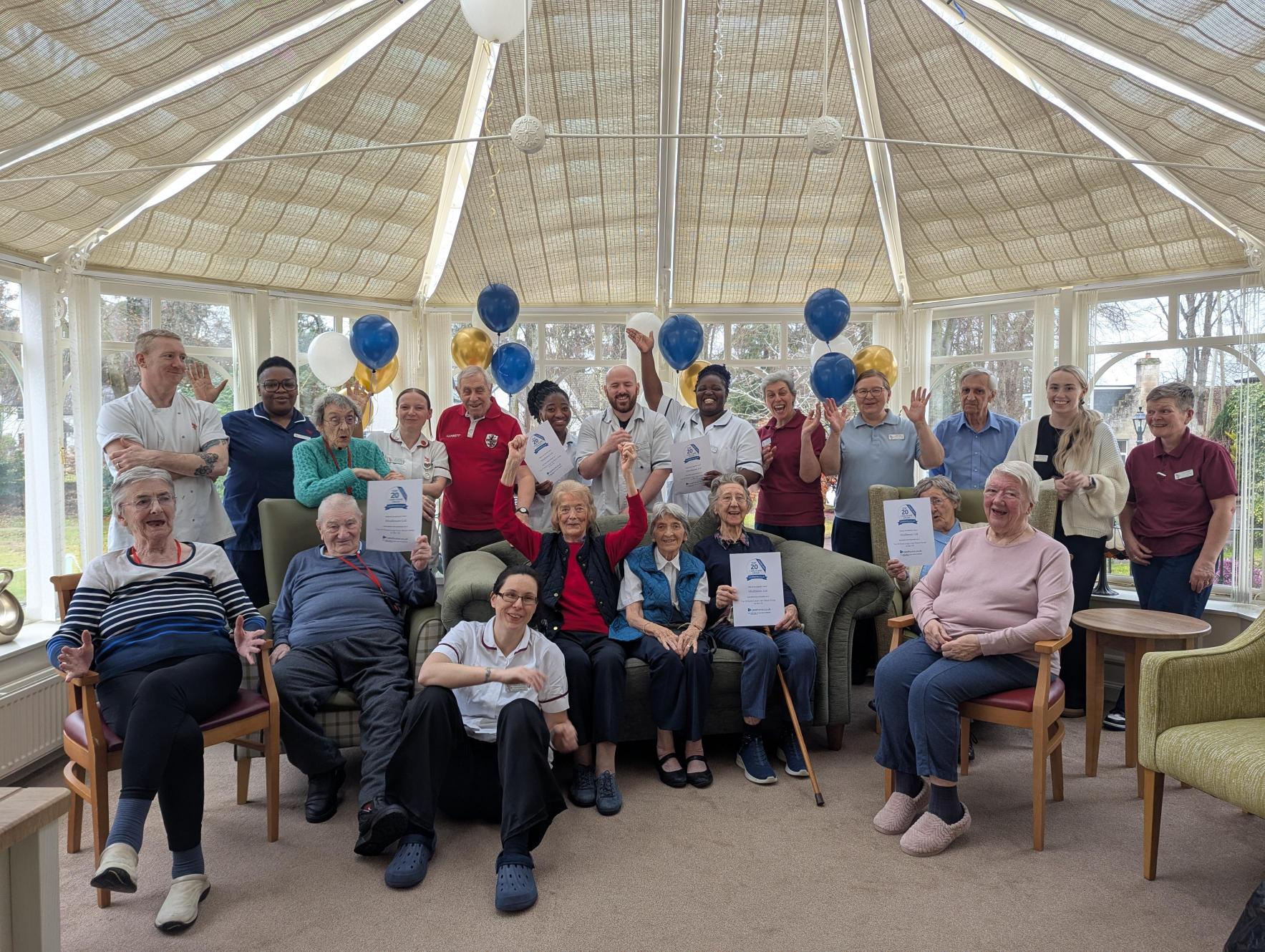 Meallmore has been named one of the Top 20 Large Care Home Groups in the UK 2026 by carehome.co.uk - the only fully Scottish operating provider recognised. 