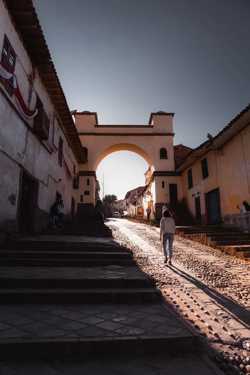 En el mejor mirador de Cusco