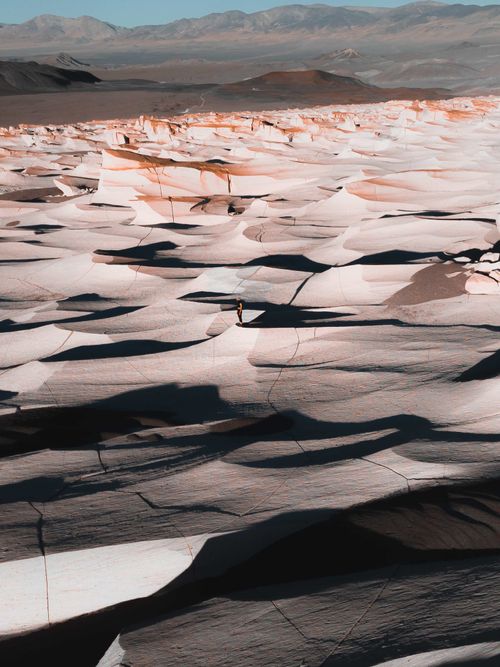 El campo de piedra pomez en catamarca