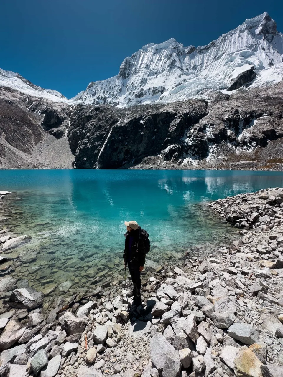 Trekking a laguna 69 en huaraz