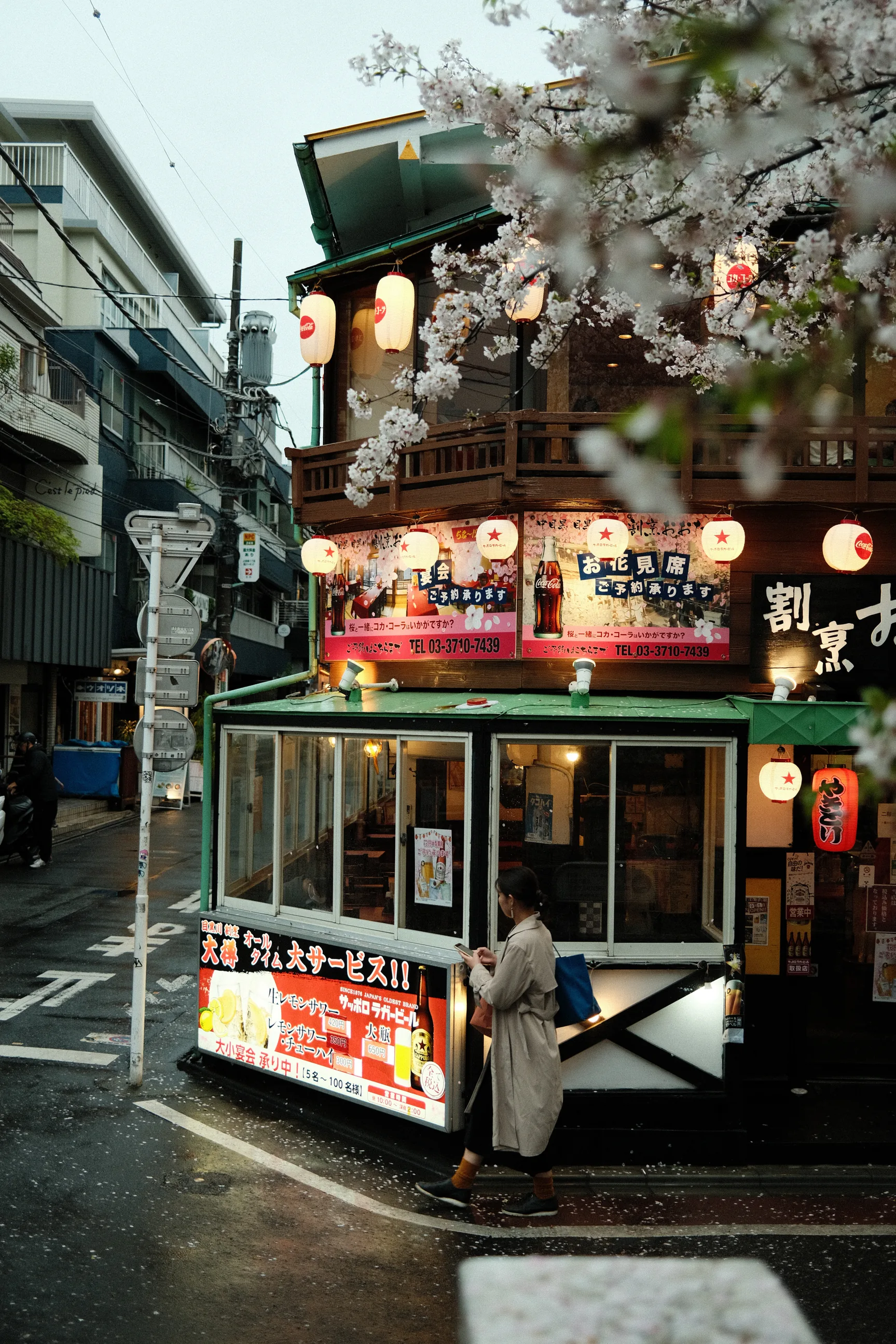 Menguro River y los sakuras