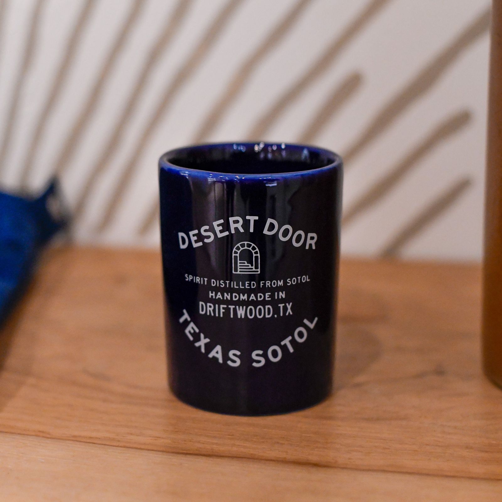 Blue Porcelain Tumbler Desert Door Products Explore Our Exceptional