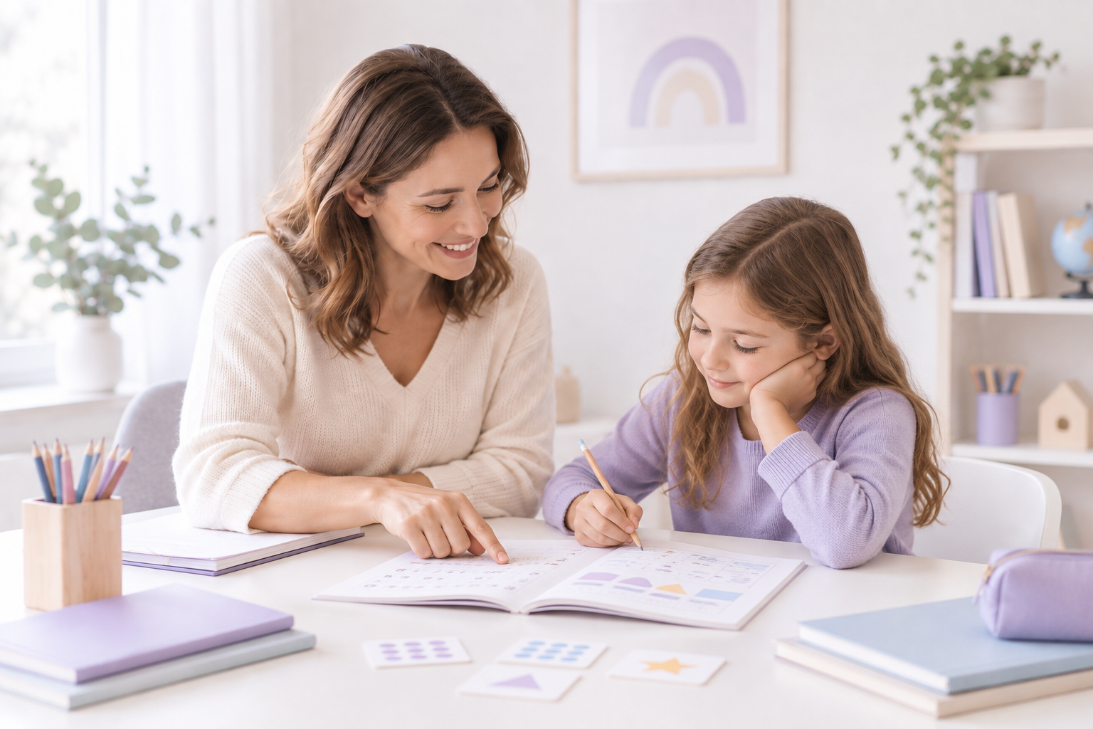 Illustration d'un accompagnement psychologique avec un enfant