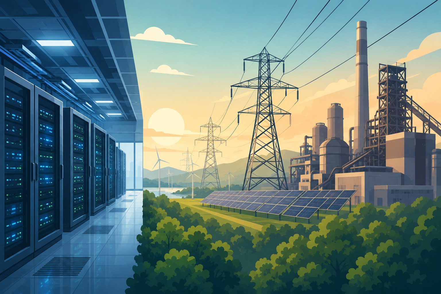 Data Centres vs Industrial Decarbonisation | Is AI Crowding Out the Money and the Grid Capacity Heavy Industry Needs?