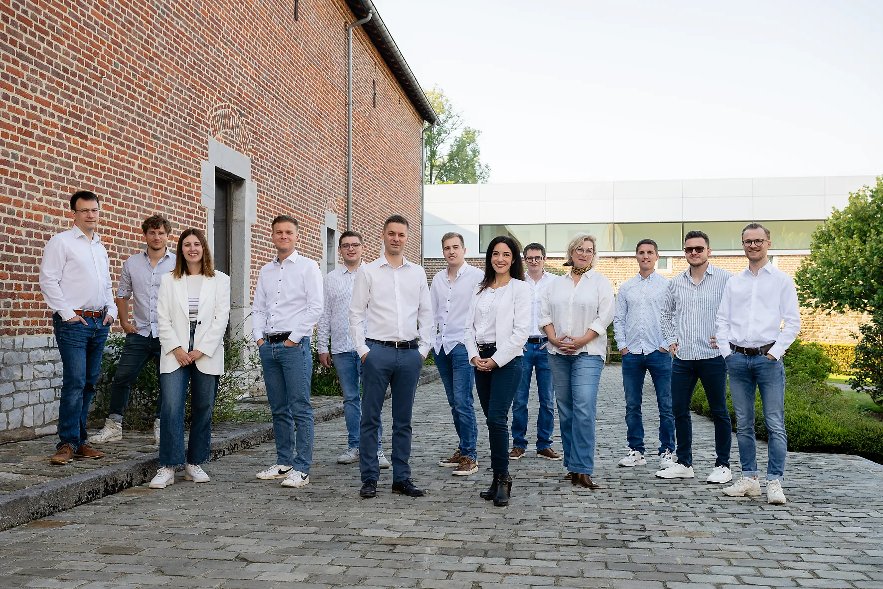 Equipe Nubios avec les développeurs et Cédric Falletta le CEO.