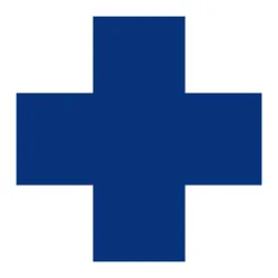 blue cross symbol