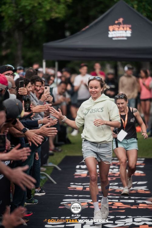 Runner Introduction before competition