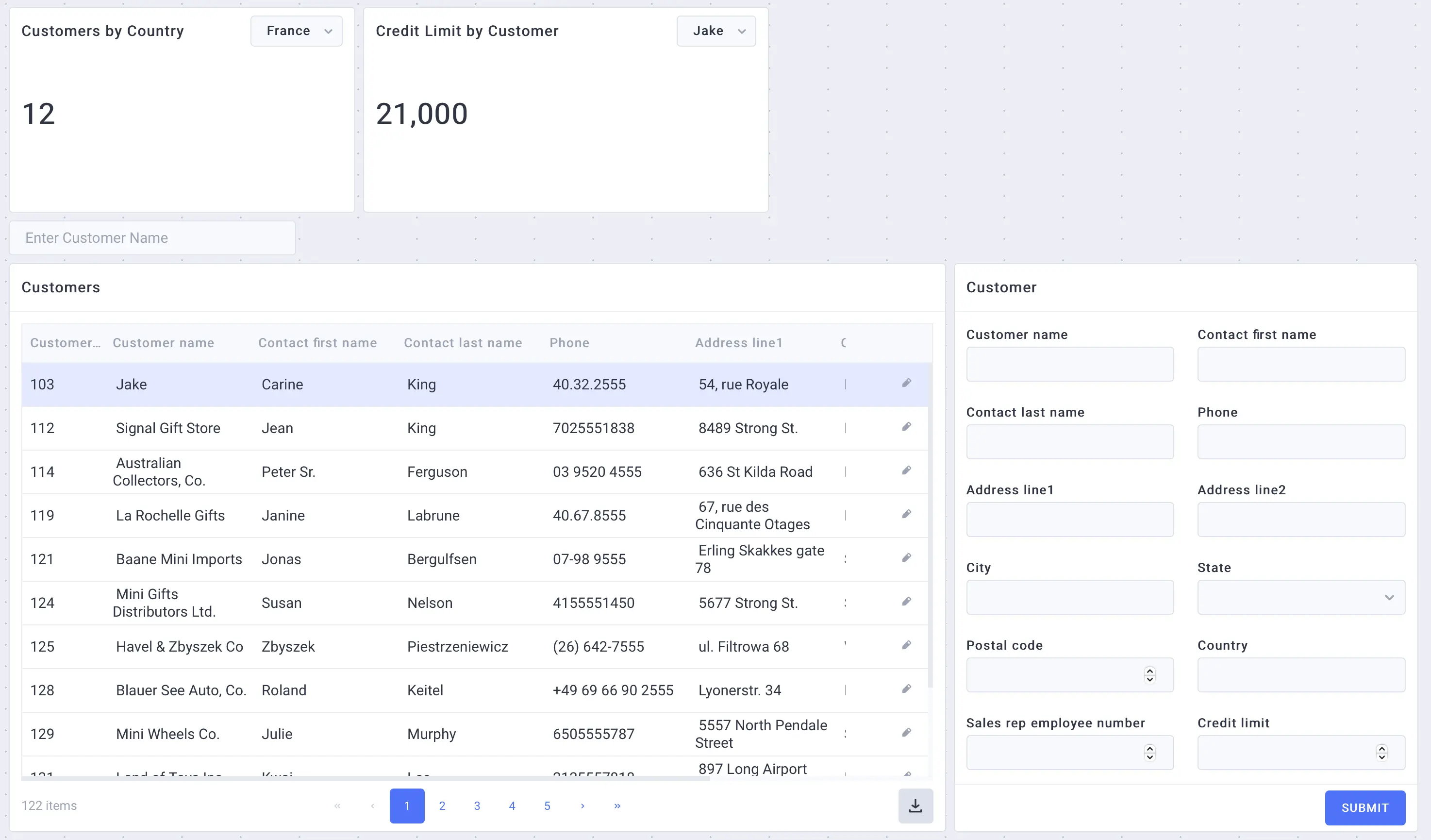 Orders tracking tool with low-code