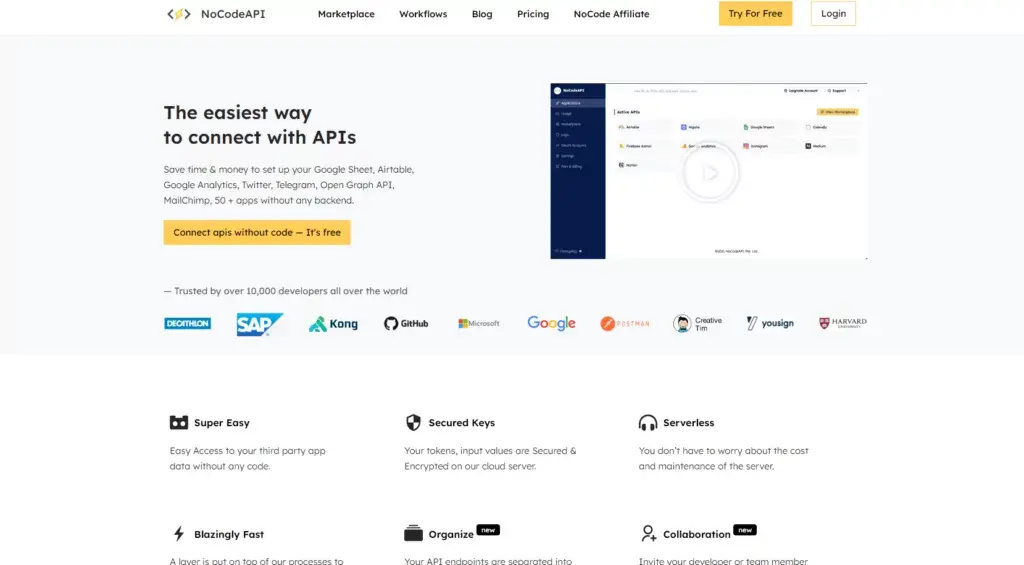 nocodeapi