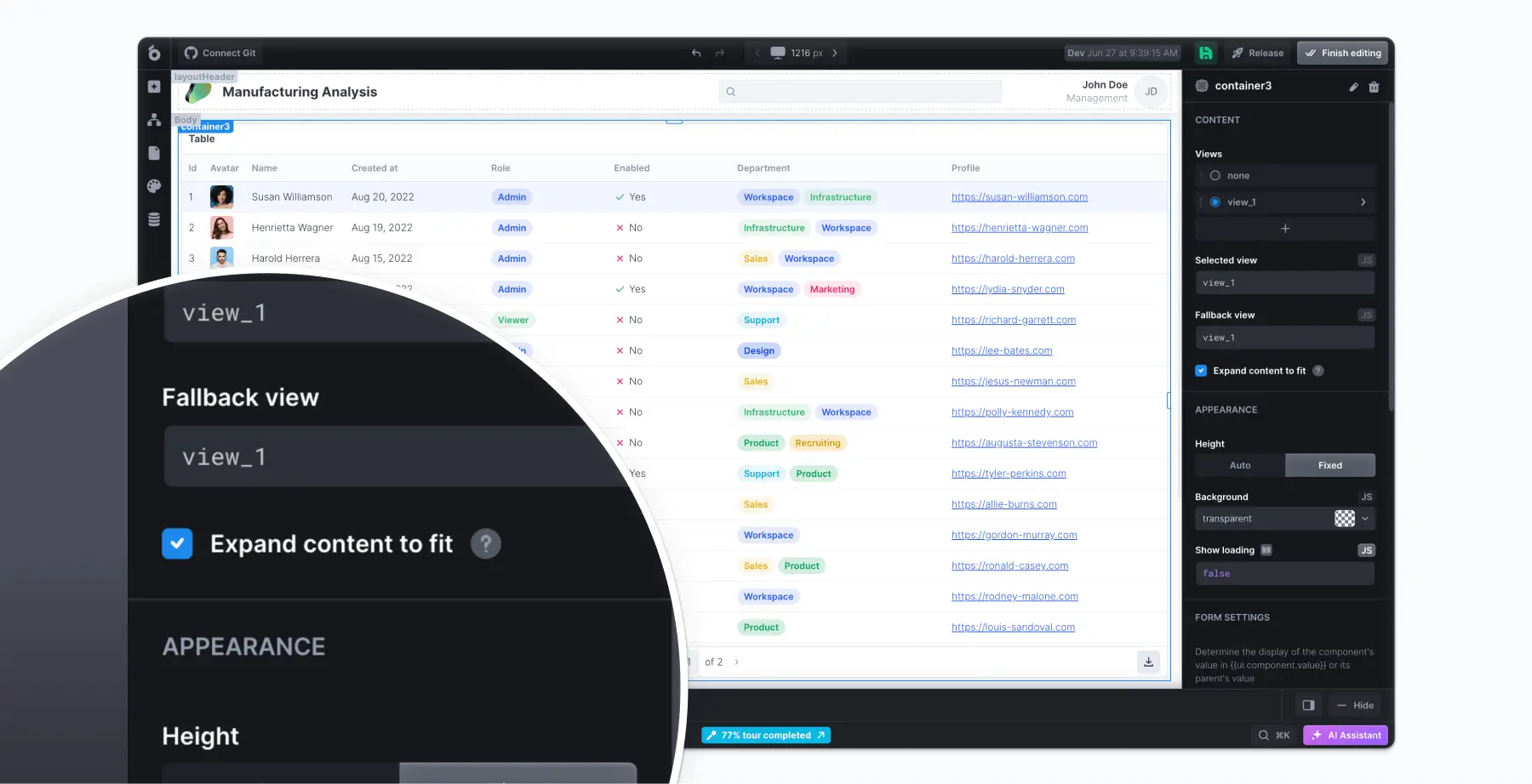 Container Components: Expand Content to Fit 🚛