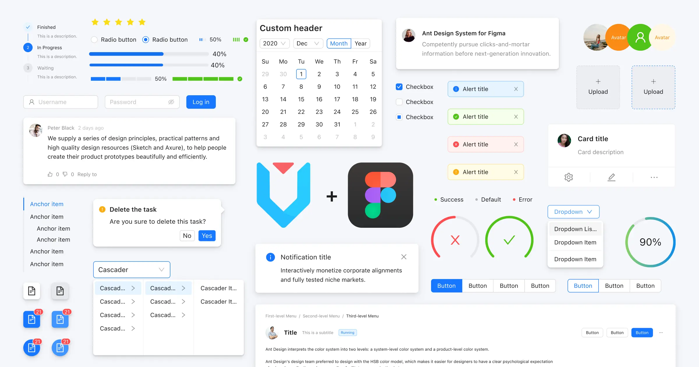 Ant Design Vue for Figma | Ant Design System for Figma