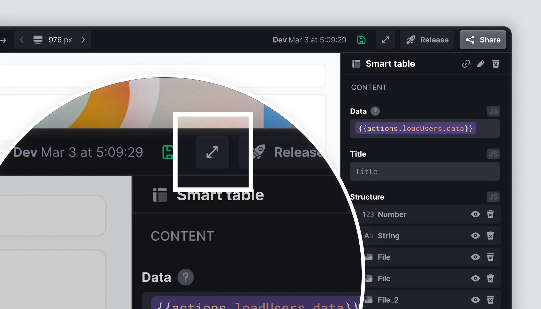 Instant app preview