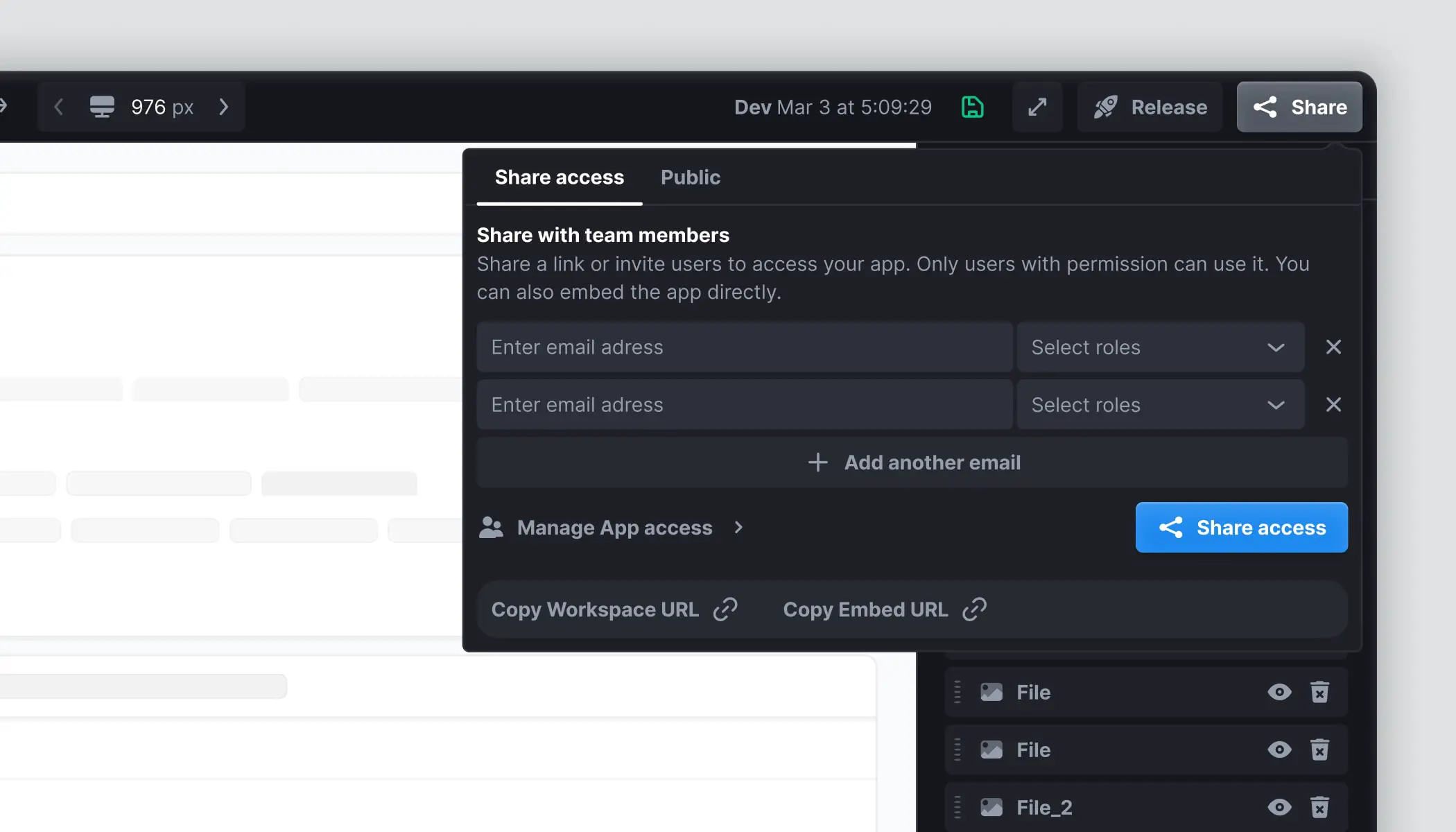 ‍User Invitations with Share App